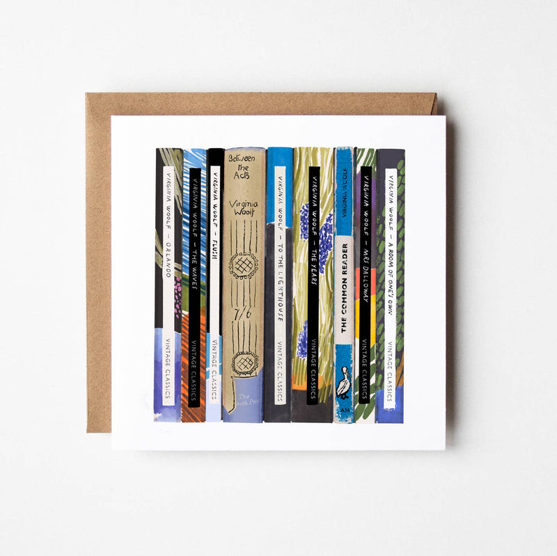 Virginia Woolf Greetings Card