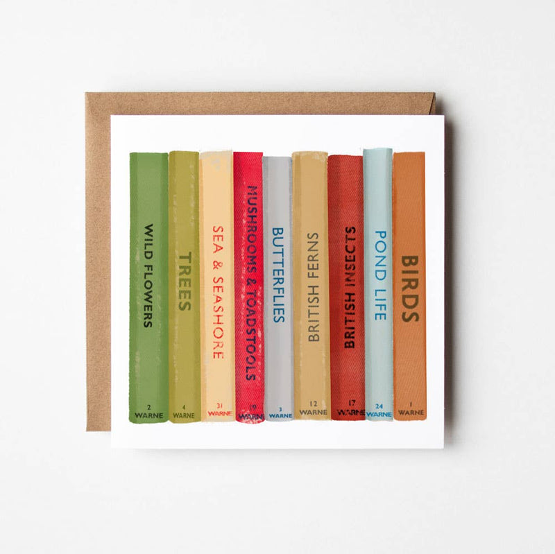 Observer Nature Books Greetings Card