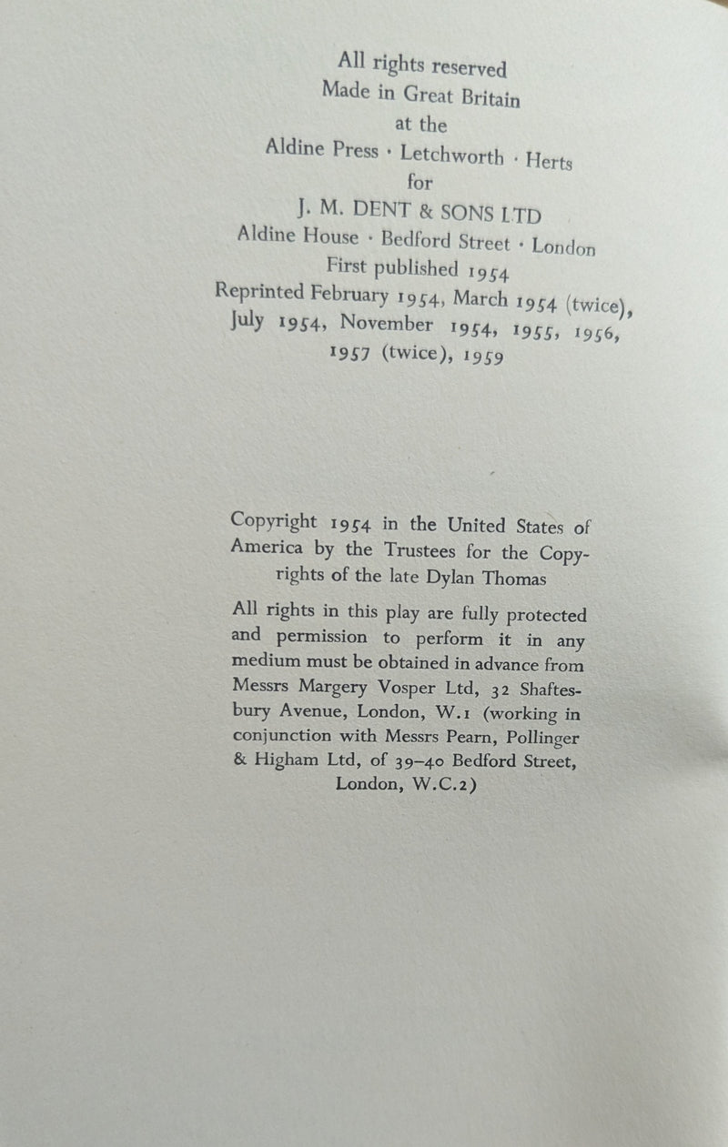 Under Milkwood - Dylan Thomas